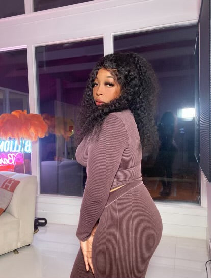 “No Chill” Mocha Matching Set