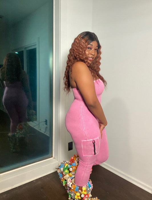 “The Pink Reward” Strapless Bodysuit