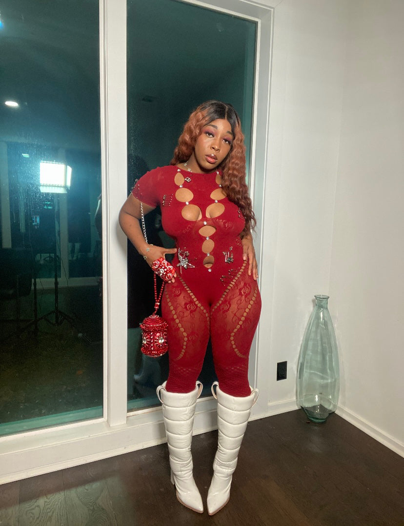 “Miss Sexy” Lace Bodysuit