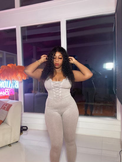 “Modern Maiden” Rope Corset Bodysuit