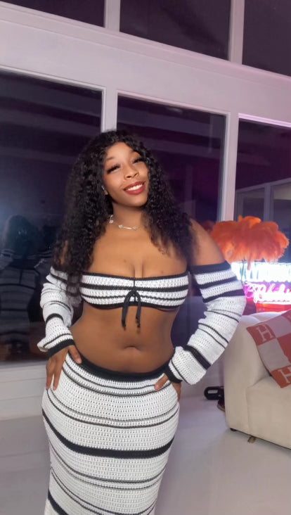“Truth or Dare” Matching Skirt Set